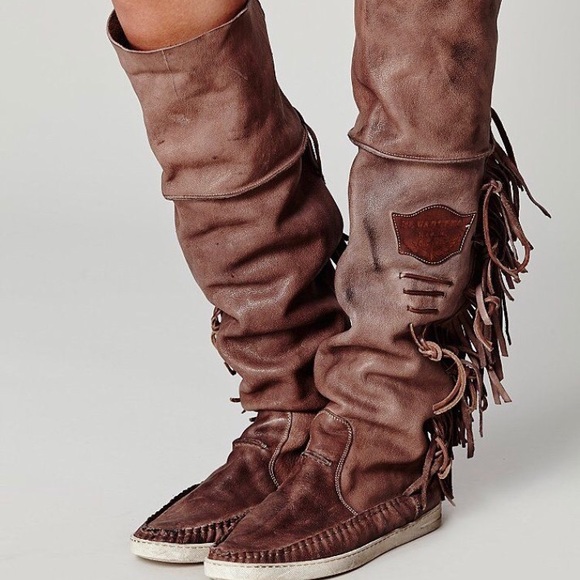 Free People Shoes - 💕🌸🎀Free people flat over knee boots☺️👍🏻